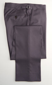 New Suitsupply Havana Jetted Purple Pure Wool All Season Super 110s Suit - All Sizes Available (3 Roll 2)