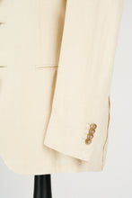 Load image into Gallery viewer, New Suitsupply Havana Off White Wool, Tussah Silk, Linen Suit - Size 36R and 42R