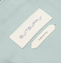 Load image into Gallery viewer, New Suitsupply Havana Cyan Blue Pure Cotton Unlined 3 Roll 2 Suit - All Sizes Available!