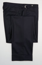 Load image into Gallery viewer, New SUITREVIEW Elmhurst Midnight Navy Pure Wool Traveller Zegna DB Suit - Size 42R (6mm AMF)