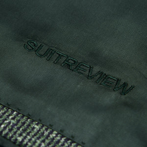 New SUITREVIEW Elmhurst Peak Green/Blue Check Wool, Silk, Linen Blazer - Most Sizes Available