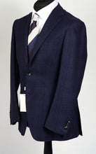 Load image into Gallery viewer, New Suitsupply Havana Navy Check Pure Wool Flannel Blazer - Size 38R