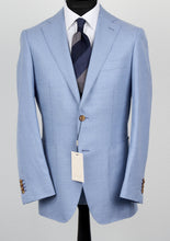 Load image into Gallery viewer, New Suitsupply Havana Light Blue Pure Wool Half Lined Blazer - Size 38R