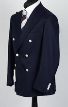 Load image into Gallery viewer, New Suitsupply Havana Navy Pure Wool Unlined DB Blazer - Size 38R