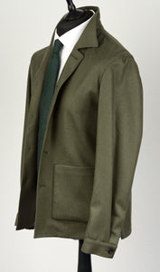 New Suitsupply Walter Green Wool and Cashmere Shirt Jacket - All Sizes Available! (Size Down!)