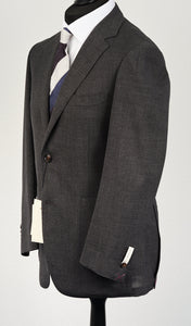 New Suitsupply Havana Traveller Dark Gray Plain All Season Blazer - Size 38R