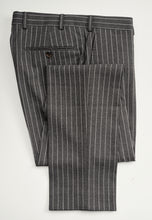 Load image into Gallery viewer, New Suitsupply Havana Traveller Dark Gray Stripe Unlined Suit - Size 40R and 42R
