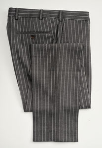 New Suitsupply Havana Traveller Dark Gray Stripe Unlined Suit - Size 40R and 42R