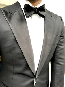 New with Tags SUITSUPPLY Lazio 100% Wool Tuxedo Jacket - Size 38R