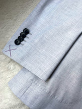 Load image into Gallery viewer, New With Tags SUITSUPPLY Havana Light Gray Houndstooth 100% Cotton Suit - SIze 38R