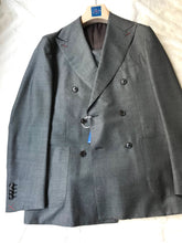 Load image into Gallery viewer, New With Tags SUITSUPPLY JORT Gray Birdseye Wool and Silk Suit - SIze 40R