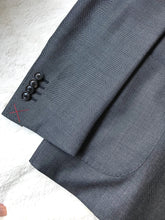 Load image into Gallery viewer, New With Tags SUITSUPPLY JORT Gray Birdseye Wool and Silk Suit - SIze 40R