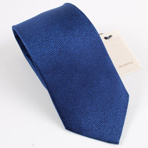New With Tags SUITSUPPLY Blue Plain 100% Silk Tie
