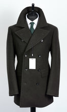 Load image into Gallery viewer, New Suitsupply Phoenix Green Pure Wool DB Coat - Size 46R