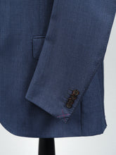 Load image into Gallery viewer, New Suitsupply Lazio Mid Blue Pure Wool Super 110s All Season Suit - Size 46R