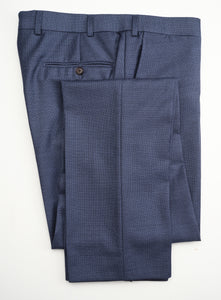 New Suitsupply Sienna Mid Blue Pure Wool Super 130s Suit - Size 42R, 42L, 44L (Regular Fit)