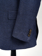 Load image into Gallery viewer, New Suitsupply Lazio Navy Pure Wool Flannel Suit - Size 36S and 44L