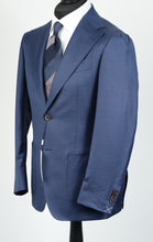 Load image into Gallery viewer, New Suitsupply Havana Mid Blue Wide Lapel Pure Wool All Season Suit - Size 44R (FINAL SALE)