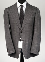 Load image into Gallery viewer, New Suitsupply Havana Dark Gray Check Pure Wool Super 130s Suit - Size 34R