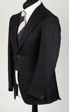 Load image into Gallery viewer, New Suitsupply Havana Dark Gray Wide Lapel Pure Wool Super 120s Flannel Suit - Size 34R