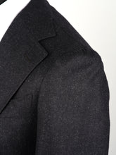 Load image into Gallery viewer, New Suitsupply Havana Dark Gray Wide Lapel Pure Wool Super 120s Flannel Suit - Size 34R