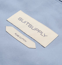 Load image into Gallery viewer, New Suitsupply Havana Light Blue Pure Cotton Unlined Low Button DB Suit - Size 38R