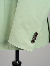 Load image into Gallery viewer, New Suitsupply Havana Mint Green Pure Cotton DB Unlined Suit - Size 40S