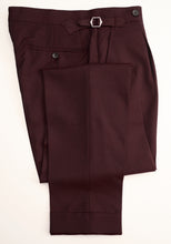 Load image into Gallery viewer, New Suitsupply Havana Dark Red Wool and Mohair DB Suit - Size 38R