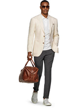 Load image into Gallery viewer, NWT Suitsupply Hudson Off White Jacket - Size 38R